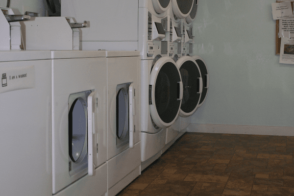 Washers in the laundry room